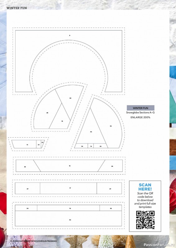 Коллекция проектов для рукодельниц в журнале &laquo;Love Patchwork & Quilting №158 2025&raquo;