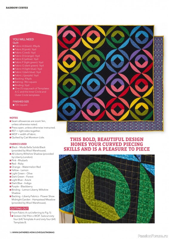 Коллекция проектов для рукодельниц в журнале «Love Patchwork & Quilting №165 2026»