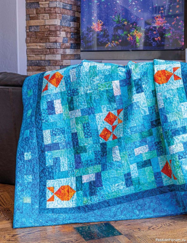 Коллекция проектов для рукодельниц в журнале «McCalls Quilting - Spring 2025»