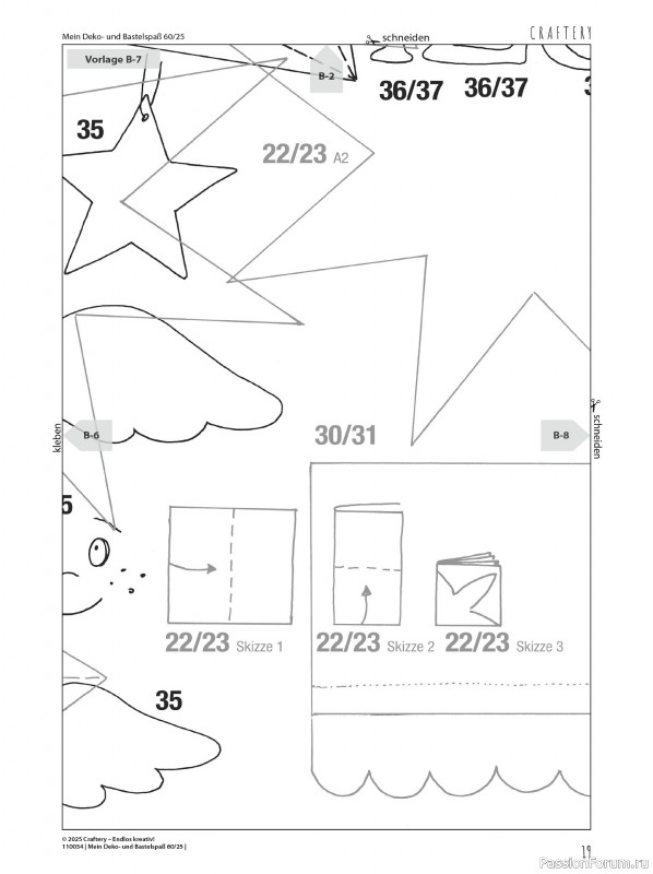 Коллекция проектов для рукодельниц в журнале «Mein Deko und Bastelspass №60 2025»