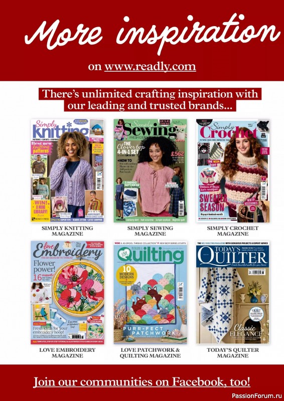 Коллекция проектов для рукодельниц в журнале &laquo;Mollie Makes - Mindful Crafting 2026&raquo;