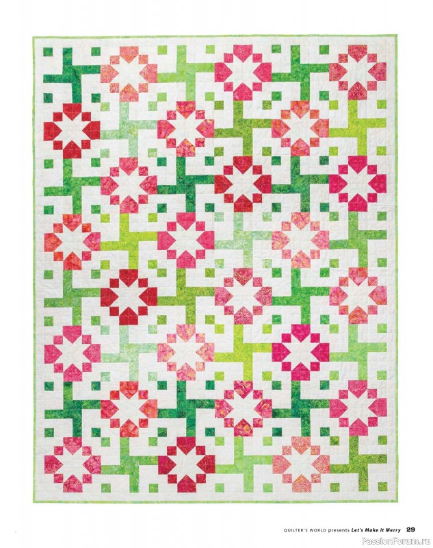 Коллекция проектов для рукодельниц в журнале «Quilter’s World Specials: Let's Make It Merry 2026»
