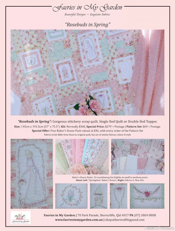 Коллекция проектов для рукодельниц в журнале «Quilters Companion №134 2025»