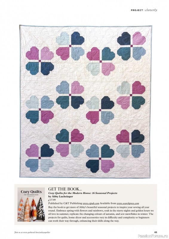 Коллекция проектов для рукодельниц в журнале &laquo;Todays Quilter №139 2026&raquo;