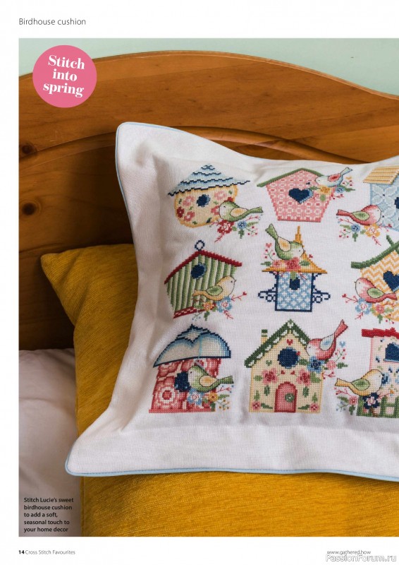 Коллекция вышивки в журнале &laquo;Cross Stitch Favourites - Spring 2025&raquo;