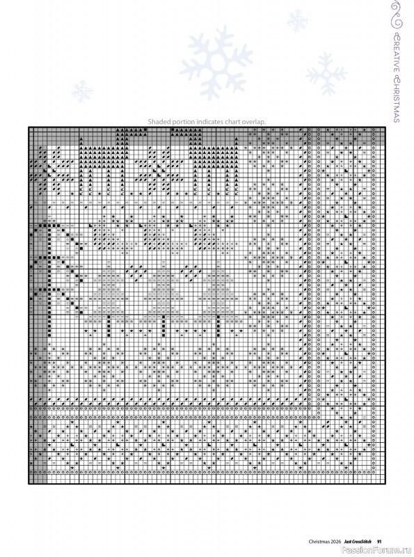 Коллекция вышивки в журнале «Just CrossStitch - Christmas 2026»