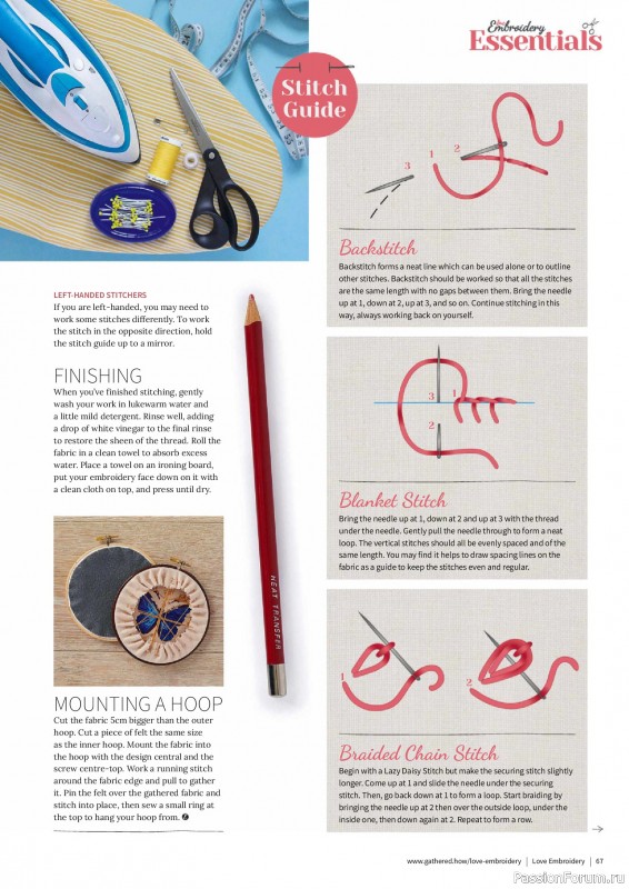 Коллекция вышивки в журнале «Love Embroidery №74 2025»