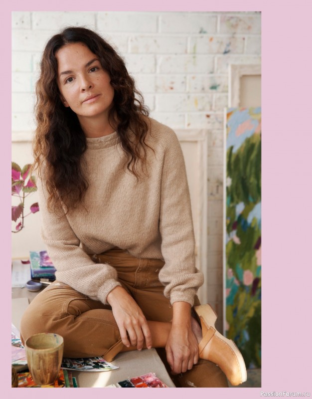 Вязаные модели в журнале «Laine Magazine №24 2025 Spring»