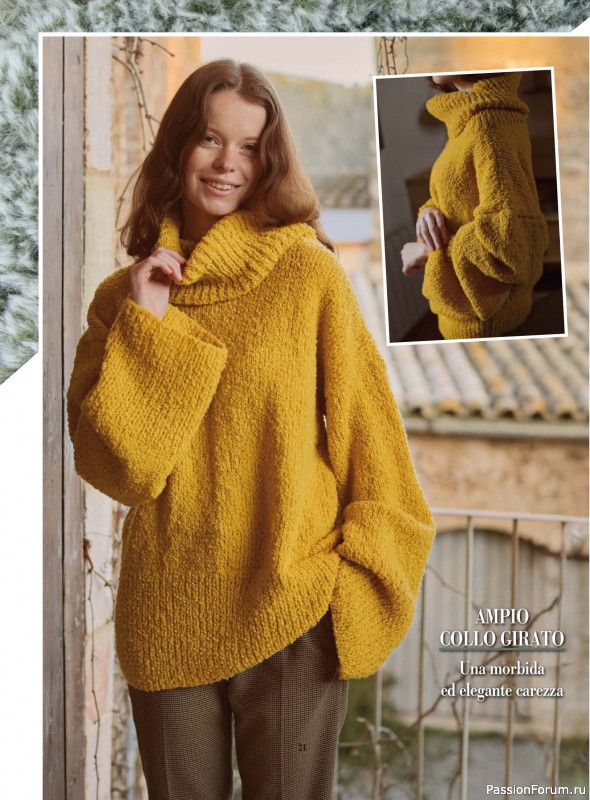 Вязаные модели в журнале &laquo;Piu Maglia №51 2025&raquo;