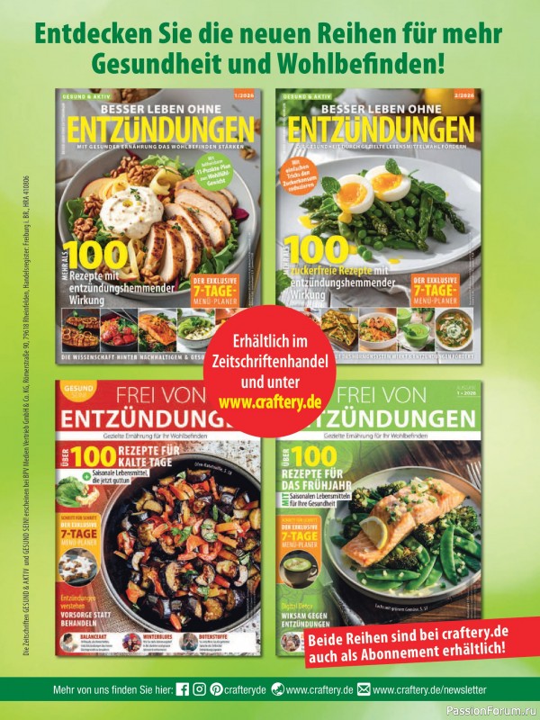 Вязаные модели в журнале &laquo;Sabrina №6 2026 German&raquo;