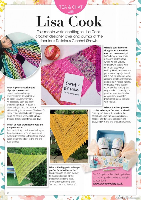 Вязаные проекты крючком в журнале &laquo;Crochet Now №134 2026&raquo;