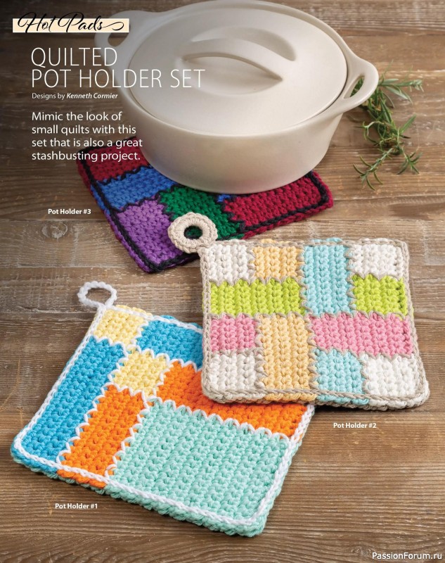 Вязаные проекты крючком в журнале &laquo;Crochet World Specials - Late Spring 2026&raquo;