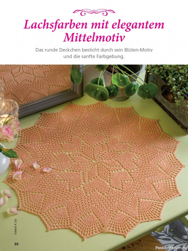 Вязаные проекты крючком в журнале «FiletHakeln leicht gemacht №1 2026»