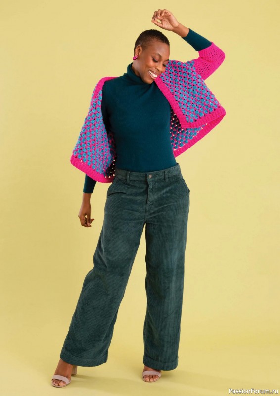 Вязаные проекты крючком в журнале &laquo;Inside Crochet №185 2025&raquo;