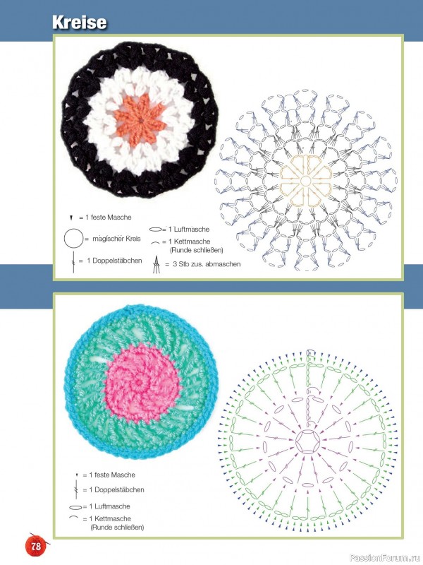 Вязаные проекты крючком в журнале «Muster-Hits №1 2024»