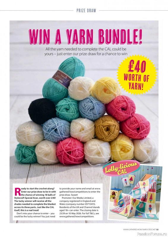 Вязаные проекты крючком в журнале &laquo;Simply Crochet №174 2026&raquo;