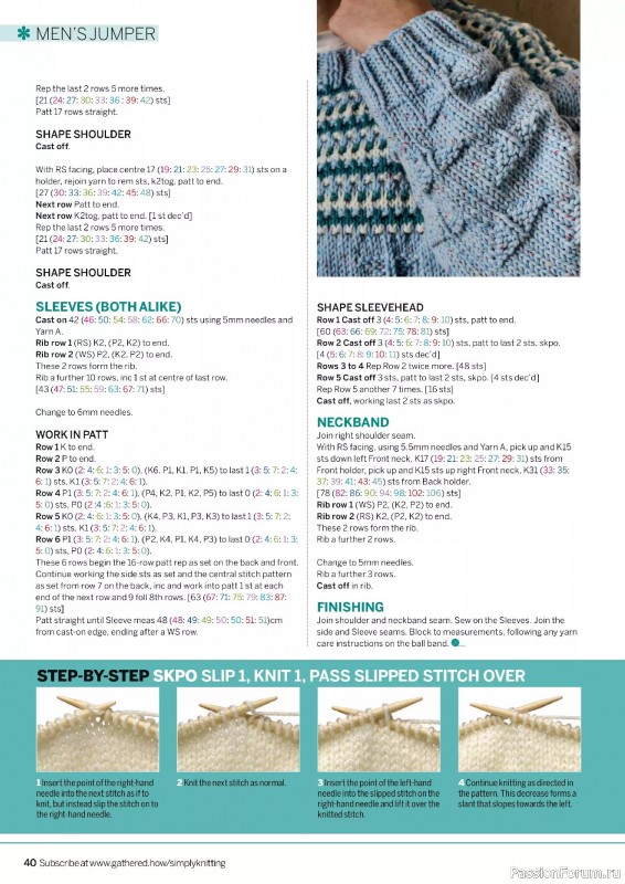 Вязаные проекты крючком в журнале «Simply Knitting №263 2025»