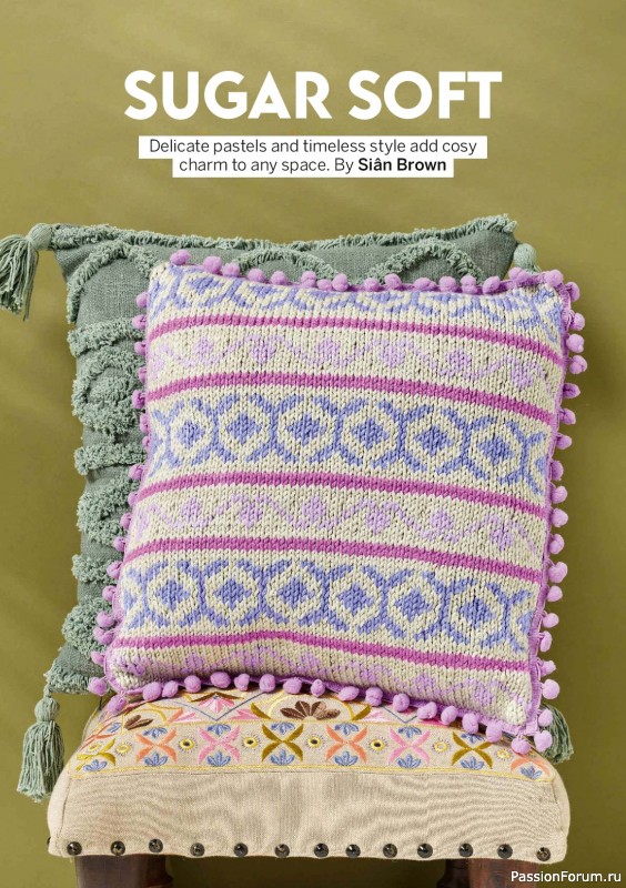 Вязаные проекты крючком в журнале «Simply Knitting №264 2025»