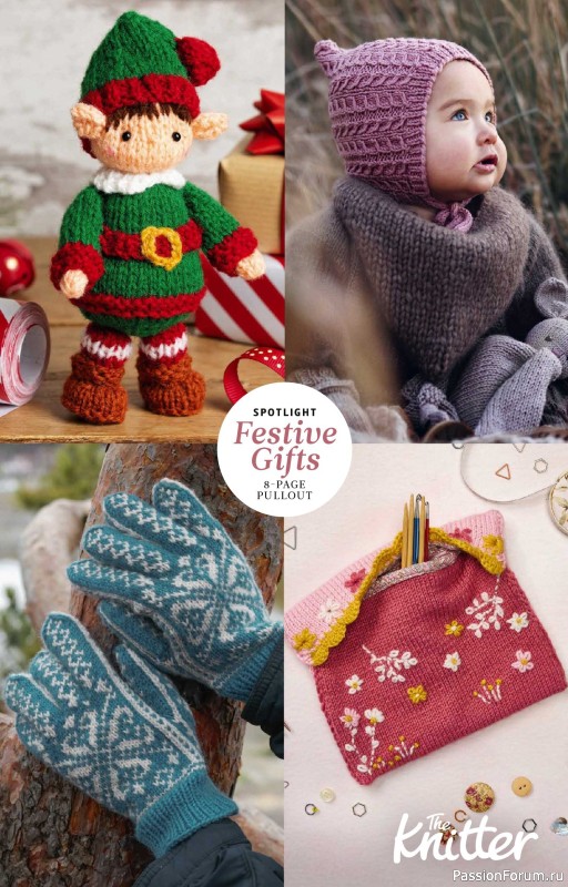 Вязаные проекты спицами в журнале &laquo;The Knitter №234 2026&raquo;