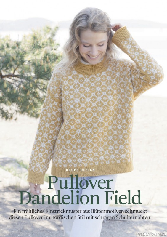 Вязаные проекты спицами в журнале &laquo;The Knitter №81 2026 Germany&raquo;