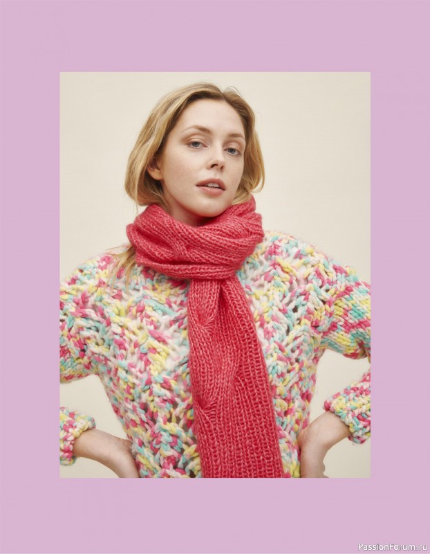 Вязаные проекты в книге «52 Weeks of Chunky Knits».