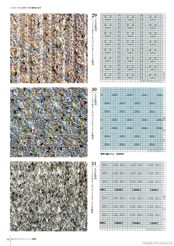 Вязаные проекты в книге «Fun of Color Patterns 200».
