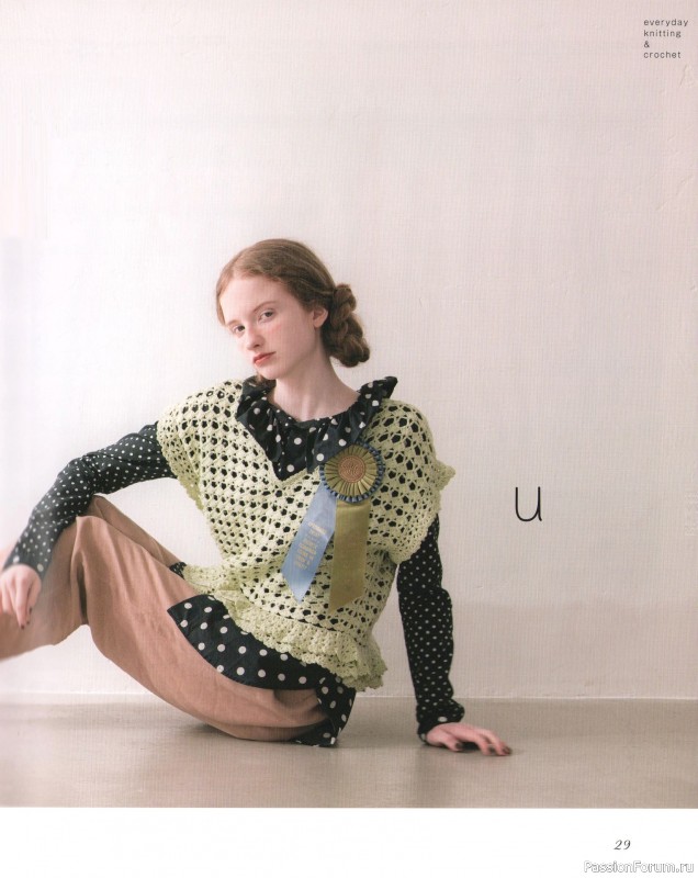 Вязаные проекты в журнале «Let's Knit Series NV82028 2025»