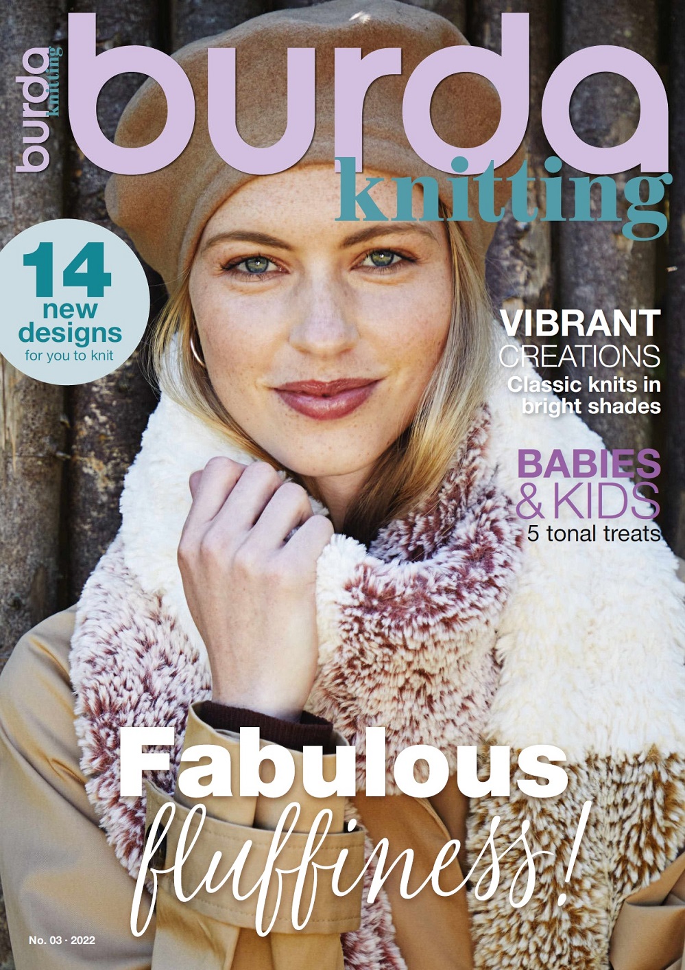 Вязаные модели в журнале «Burda Knitting №3 2022»