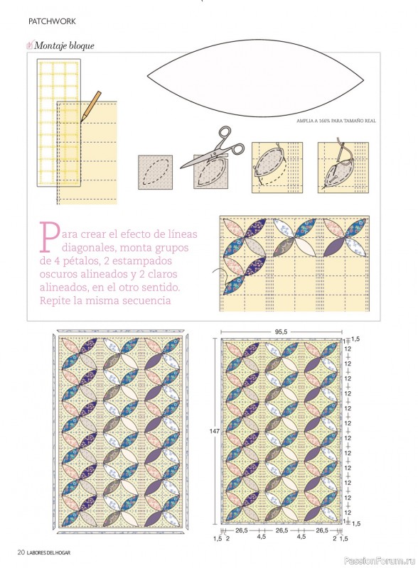 Коллекция проектов для рукодельниц в журнале «Labores del hogar №770 2024»