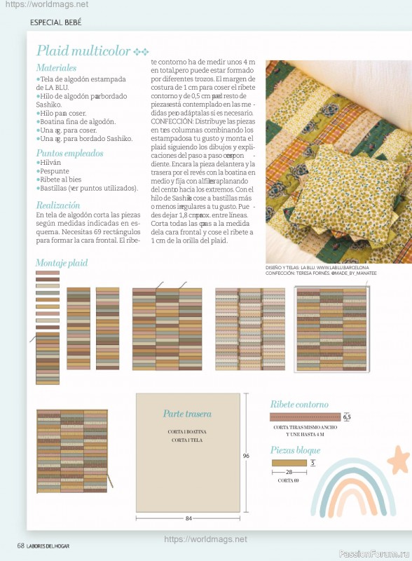 Коллекция проектов для рукодельниц в журнале &laquo;Labores del hogar №793 2025&raquo;