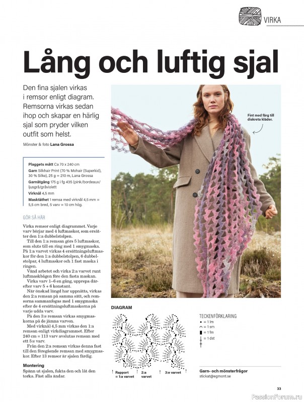 Коллекция проектов для рукодельниц в журнале &laquo;Stickat & Sant №1 2026&raquo;