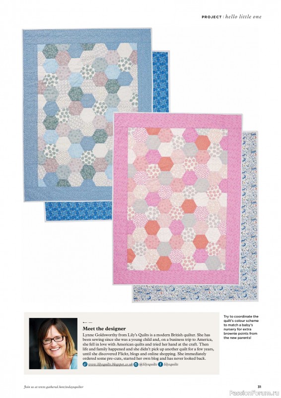 Коллекция проектов для рукодельниц в журнале &laquo;Todays Quilter №139 2026&raquo;
