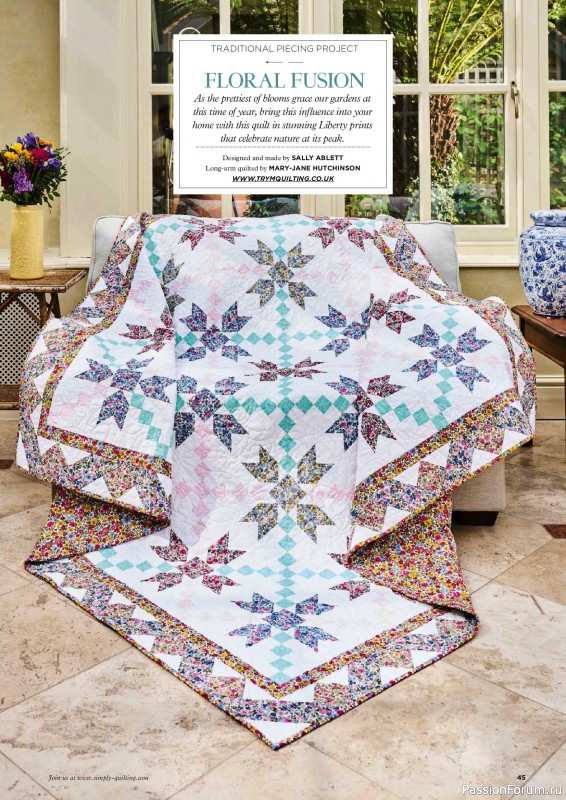 Коллекция проектов для рукодельниц в журнале &laquo;Todays Quilter №143 2026&raquo;