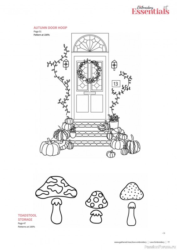 Коллекция вышивки в журнале «Love Embroidery №70 2025»