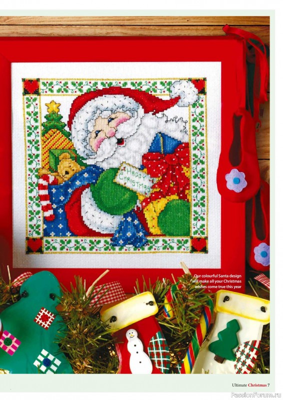 Коллекция вышивки в журнале «Ultimate CrossStitch – Christmas 2026»