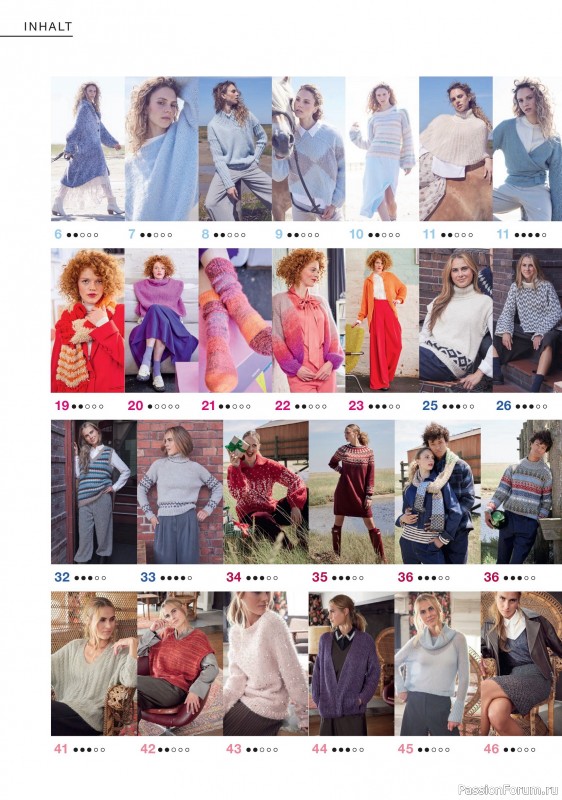 Вязаные модели в журнале «Burda Stricken №4 2025»