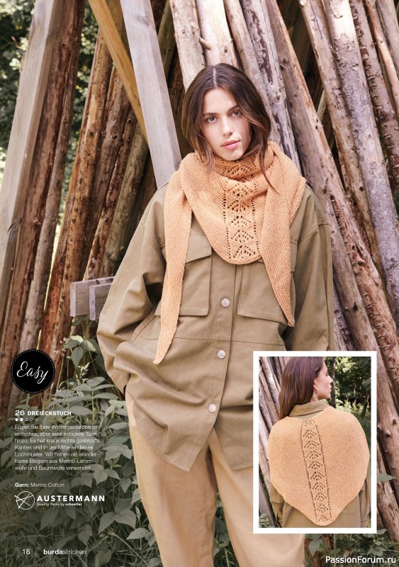 Вязаные модели в журнале «Burda Stricken №6 2022»