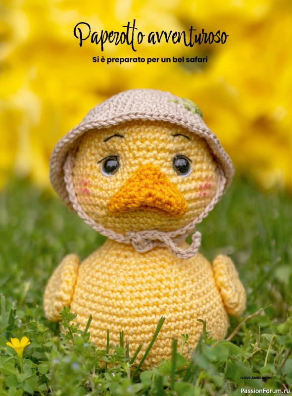 Вязаные проекты крючком в журнале «I Love Amigurumi №27 2025»