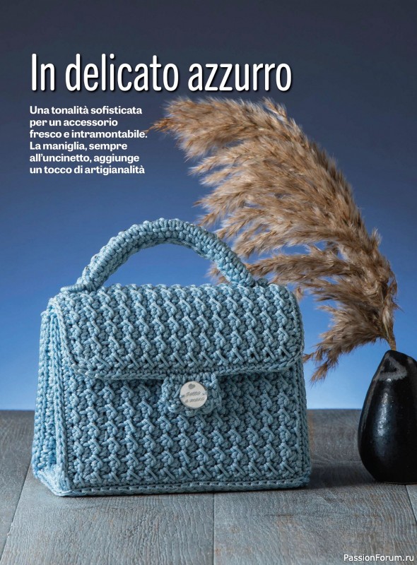 Вязаные проекты крючком в журнале «L'Uncinetto di Gio Plus №11 2025»
