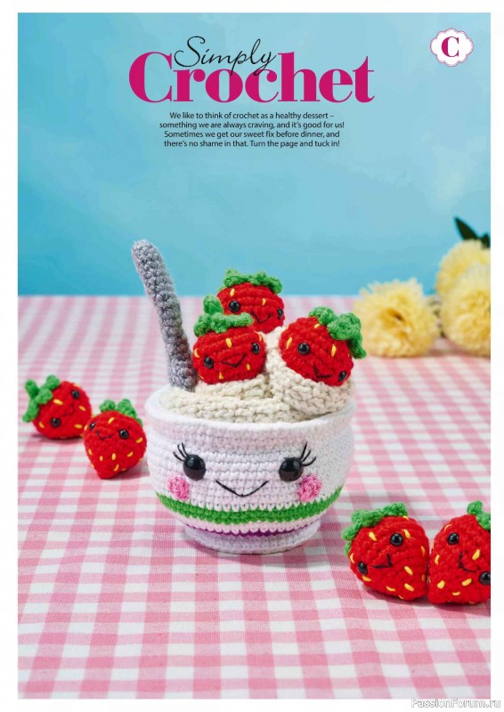 Вязаные проекты крючком в журнале «Simply Crochet №177 2026»