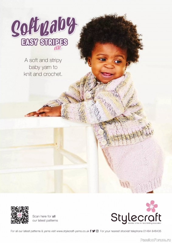 Вязаные проекты крючком в журнале «Simply Knitting №263 2025»