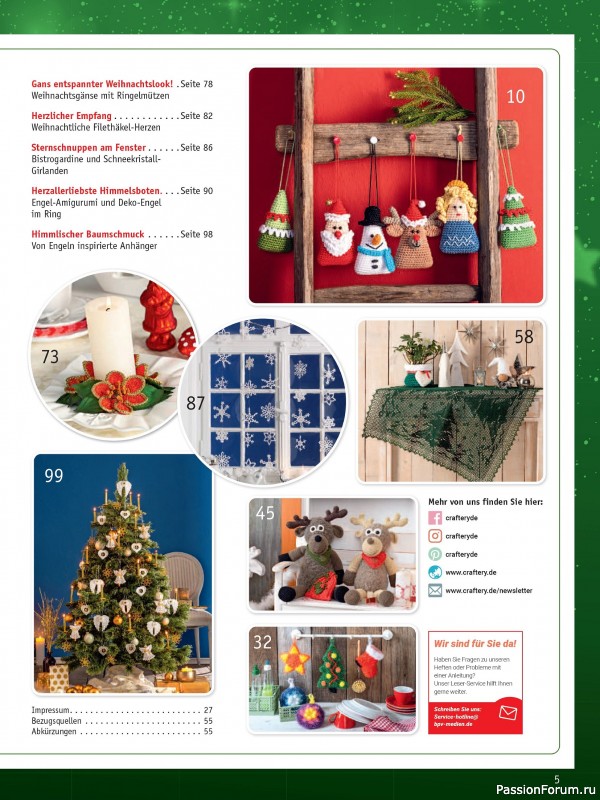 Вязаные проекты в журнале «Meine Hakelwelt Sonderheft HA145 2025»