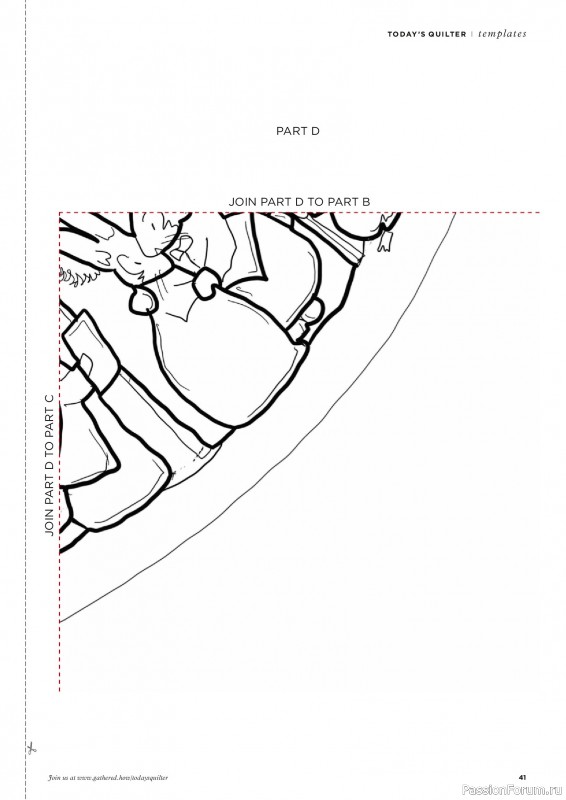 Коллекция проектов для рукодельниц в журнале «Todays Quilter №133 2025»