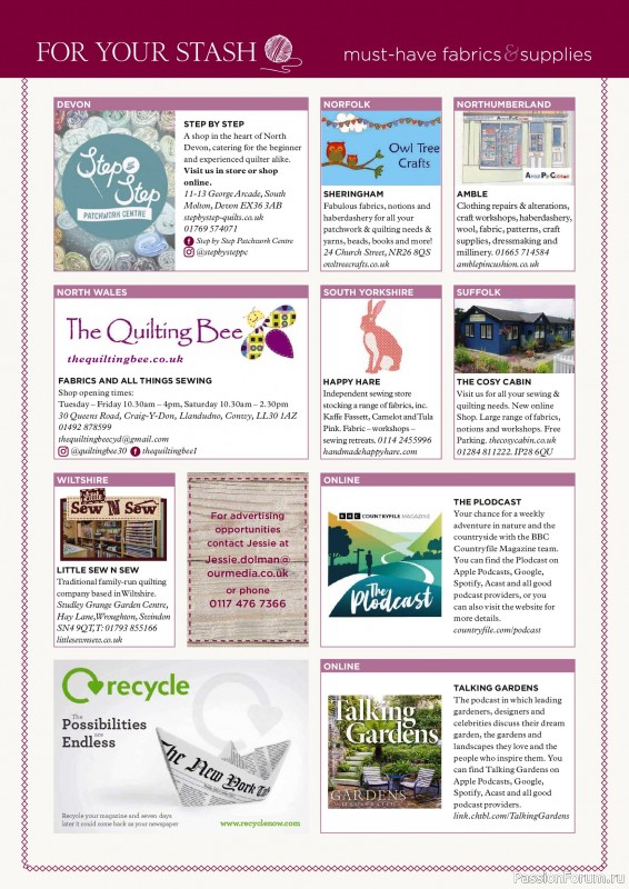 Коллекция проектов для рукодельниц в журнале &laquo;Todays Quilter №138 2026&raquo;