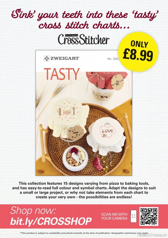 Коллекция вышивки в журнале «CrossStitcher №389 2022»