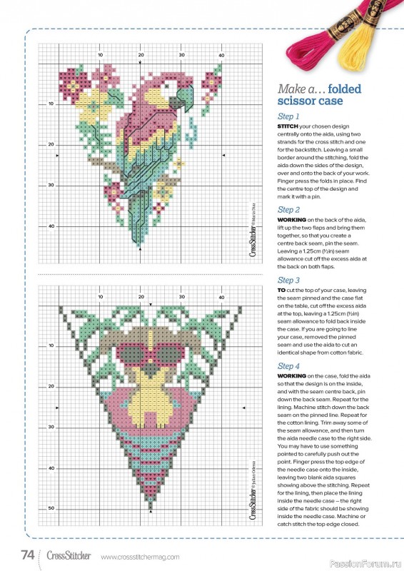 Коллекция вышивки в журнале «CrossStitcher №399 2023»