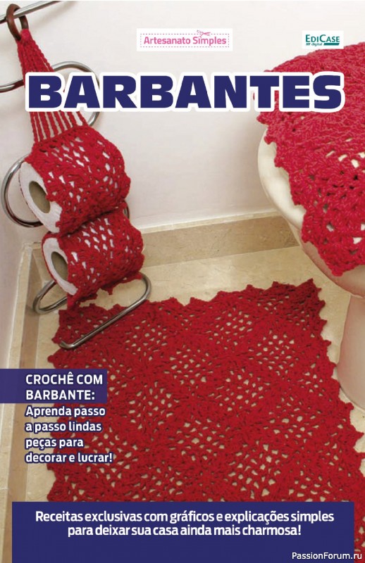 Вязаные проекты крючком в журнале «Artesanato Simples - Barbantes Ed.79 2025»