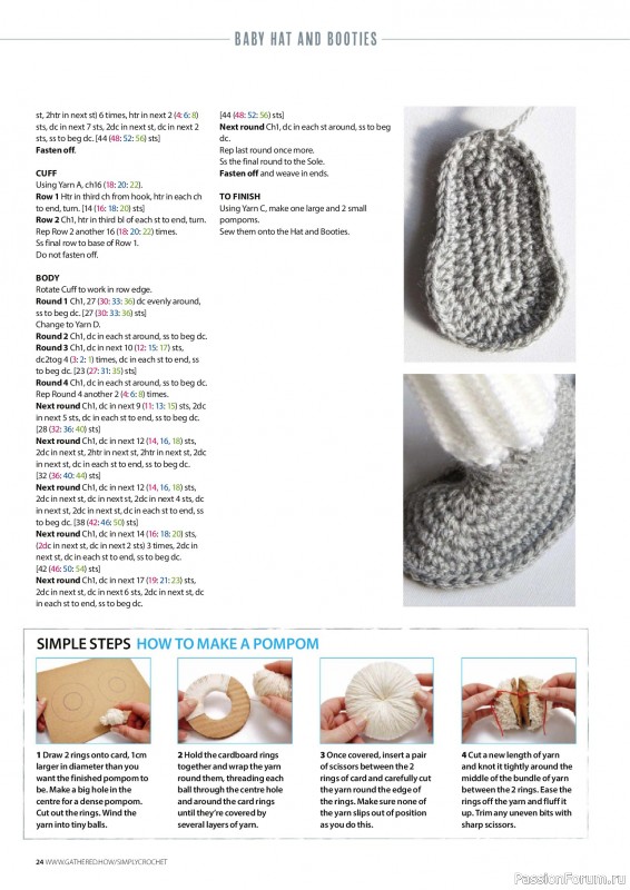 Вязаные проекты крючком в журнале «Simply Crochet №179 2026»