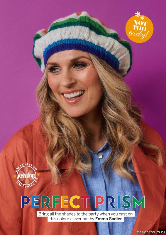 Вязаные проекты крючком в журнале «Simply Knitting №264 2025»