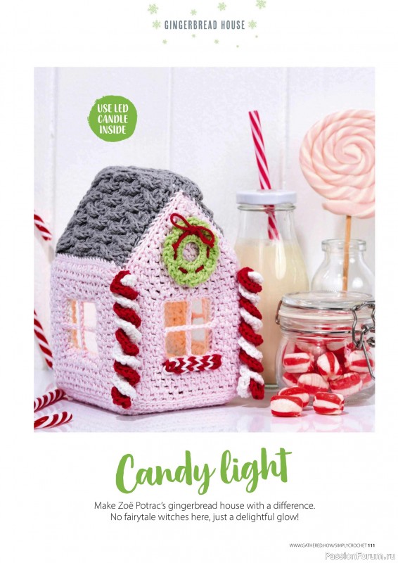Вязаные проекты крючком в журнале «Your Crochet Christmas - 2025»